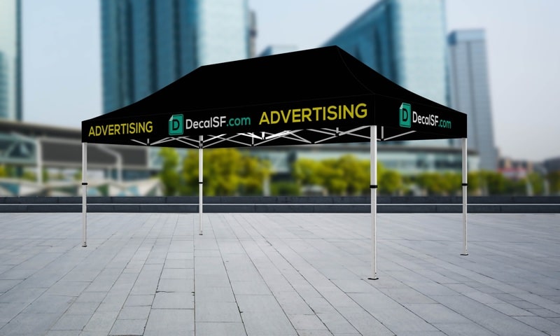 tent DecalSF.com